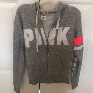 Pink hoodie